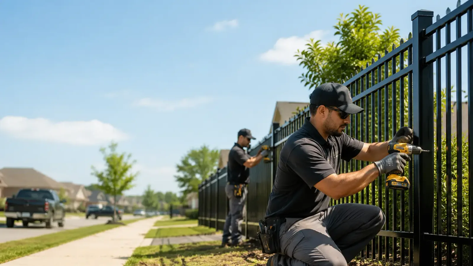 Metal Fence Installation in Summerfield, IL